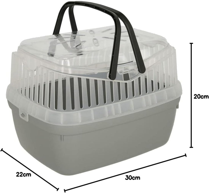 Kerbl 82735 Transportbox Portobello, Kleintiere Welpen Kitten, 30x23x23cm