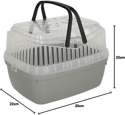 Kerbl 82735 Transportbox Portobello, Kleintiere Welpen Kitten, 30x23x23cm