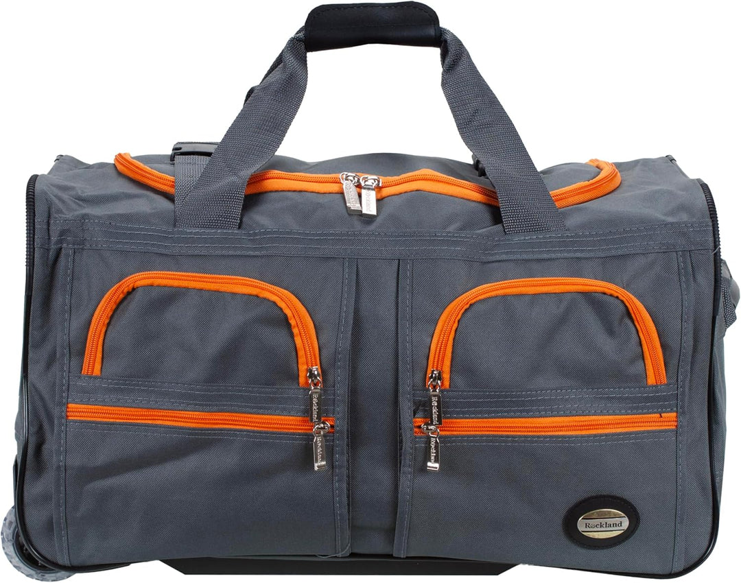 Rockland Reisetasche mit Rollen, anthrazit, Einheitsgrösse, Reisetasche mit Rollen Einheitsgrösse An