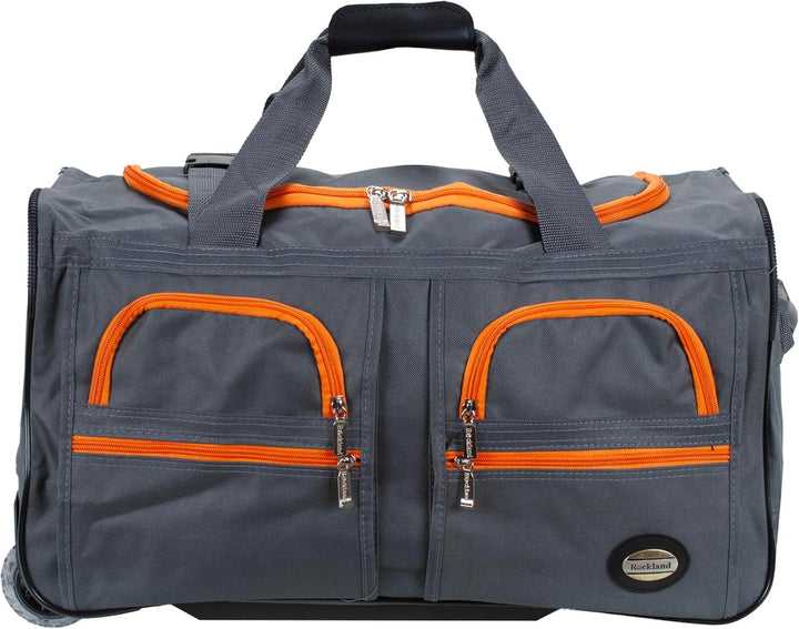 Rockland Reisetasche mit Rollen, anthrazit, Einheitsgrösse, Reisetasche mit Rollen Einheitsgrösse An