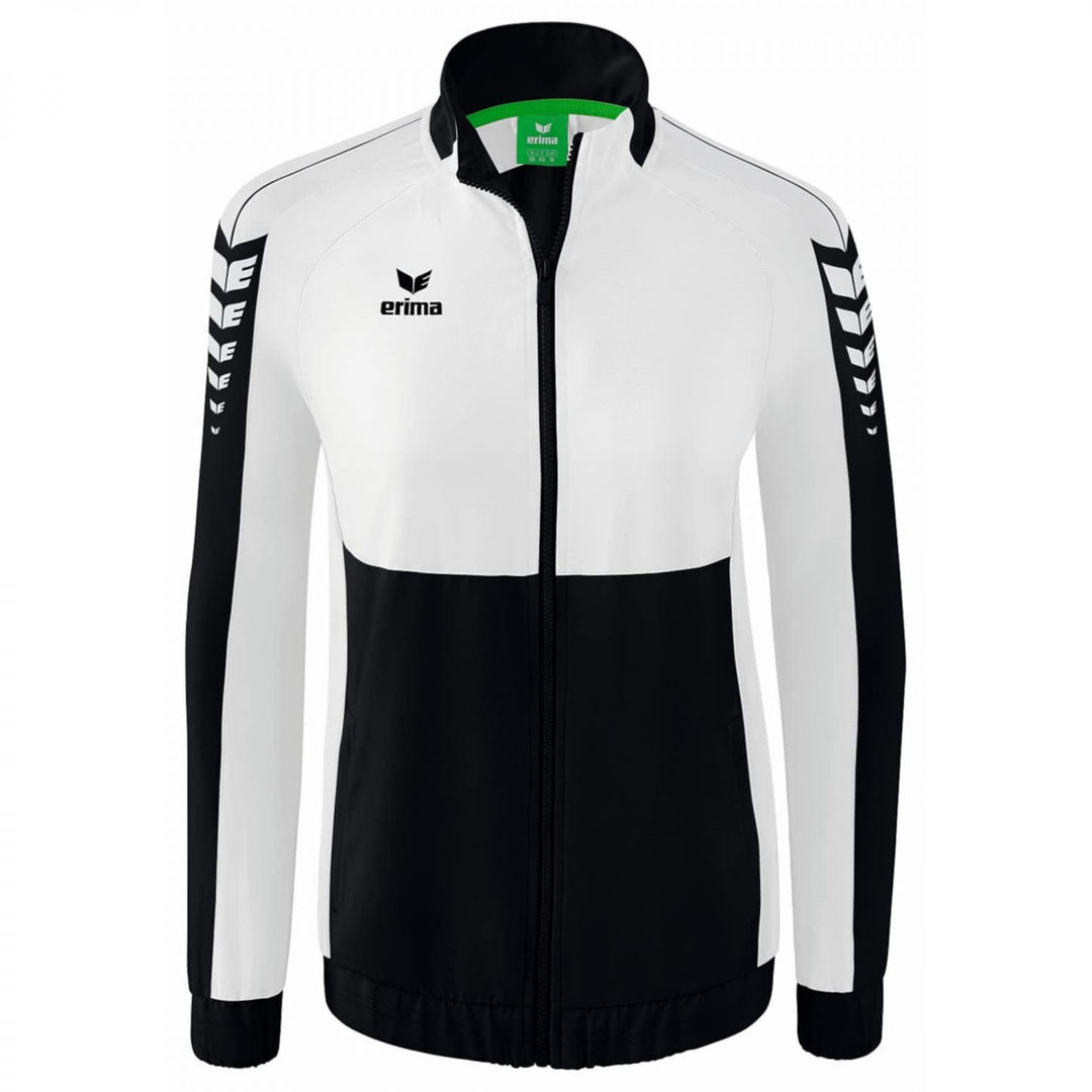 Erima Damen Six Wings Präsentationsjacke 40 Schwarz/Weiss, 40 Schwarz/Weiss