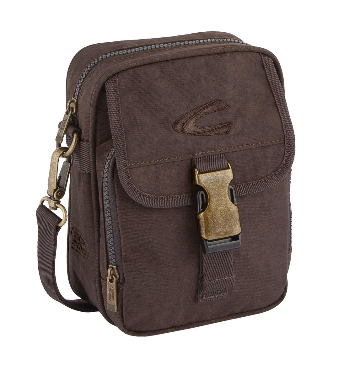 camel active bags Journey Herren Umhängetasche Crossbody Bag Klein 16 x 8 x 21,5 Beige, 16 x 8 x 21,