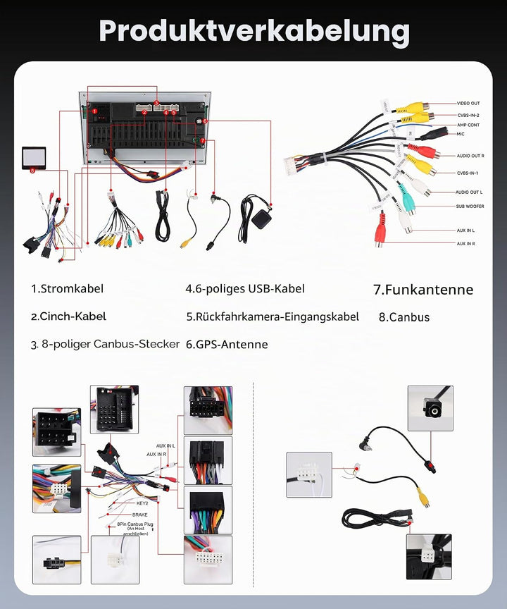 VECHTEL 4G+128G Autoradio Android 15 Eisengrau für Opel Corsa C/D Zafira B Astra H Meriva Vivaro Sig