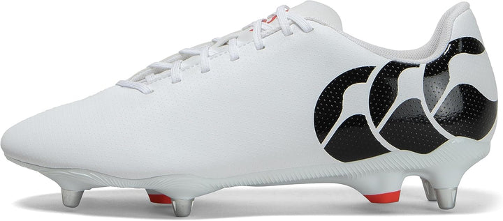 Canterbury Herren Speed Raze Stiefel 41.5 EU Weiss, 41.5 EU Weiss