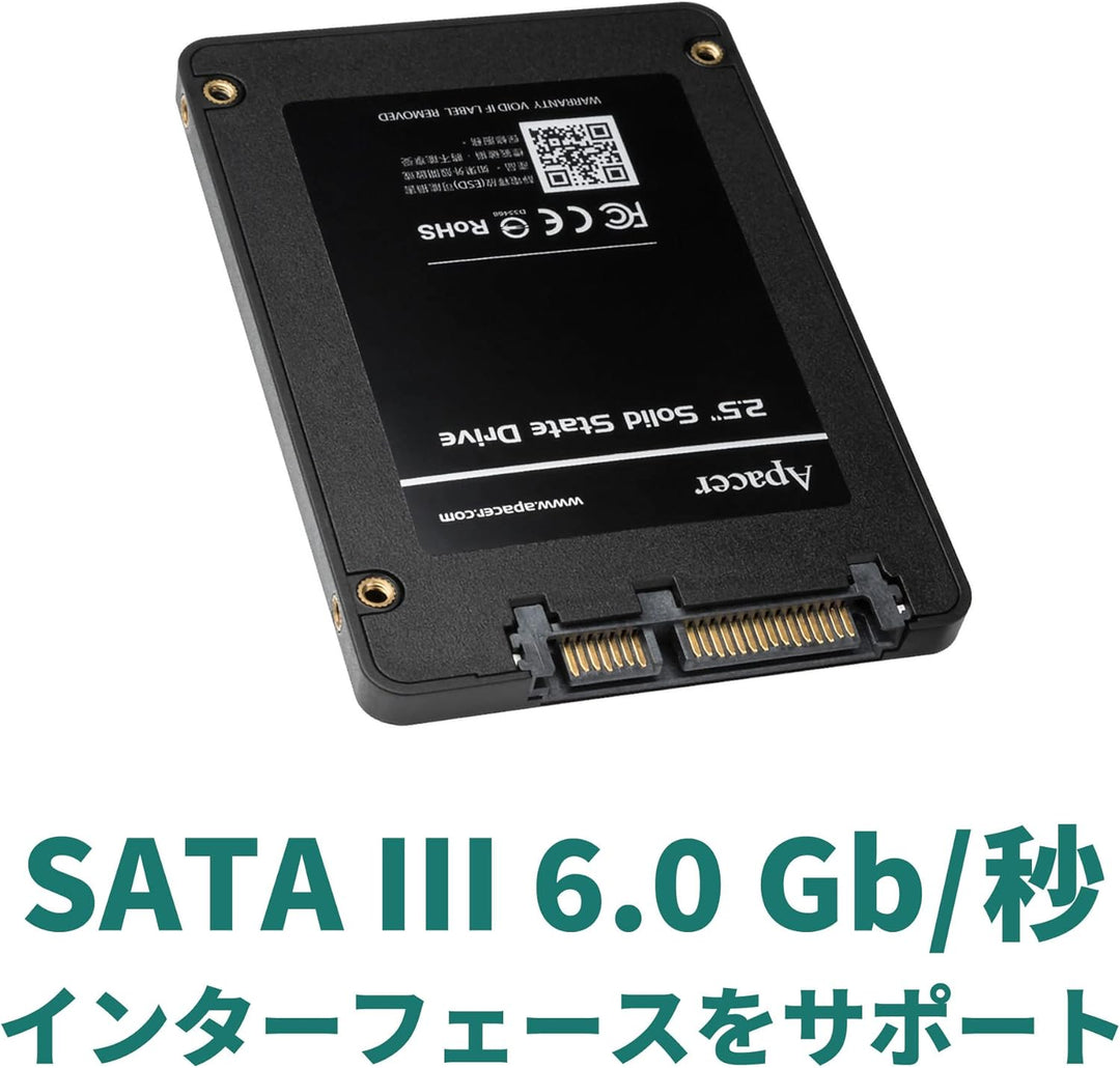APACER Disque Dur SSD Compatible AS350X 256Go