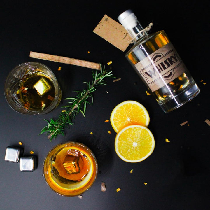 L&G® - Kit zur Zubereitung und Verkostung von arrangiertem Whisky - Geschenkideen - Originelles DIY