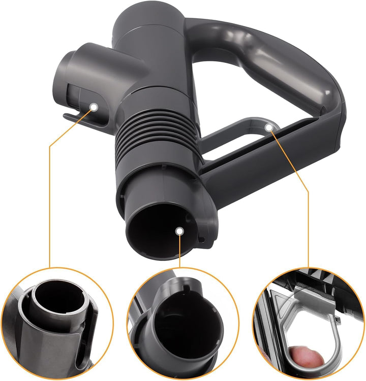 Ersatzgriff Kompatibel mit Dyson DC19 DC23 DC26 DC29 DC32 DC36 DC37 DC48 DC52, Handgriff Rohr Griff