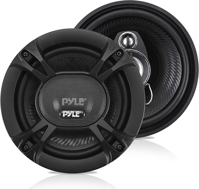 Pyle 3-Wege Universal Auto Lautsprecher - 400W 6"x8" Triaxial, Pro Audio, Tür-/Seitenkompatibel, PL6