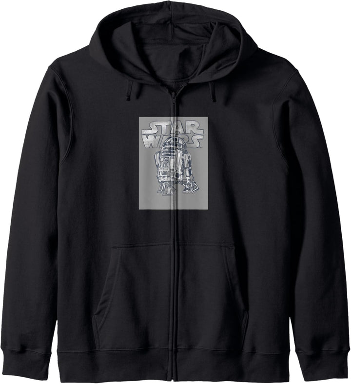 Star Wars R2-D2 Vintage Style Kapuzenjacke