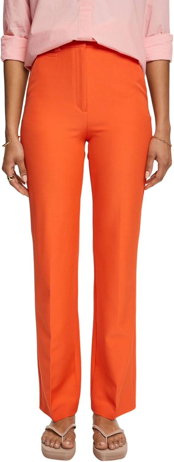 ESPRIT Damen 023ee1b324 Hose 42W / 34L 635/Orange Red, 42W / 34L 635/Orange Red