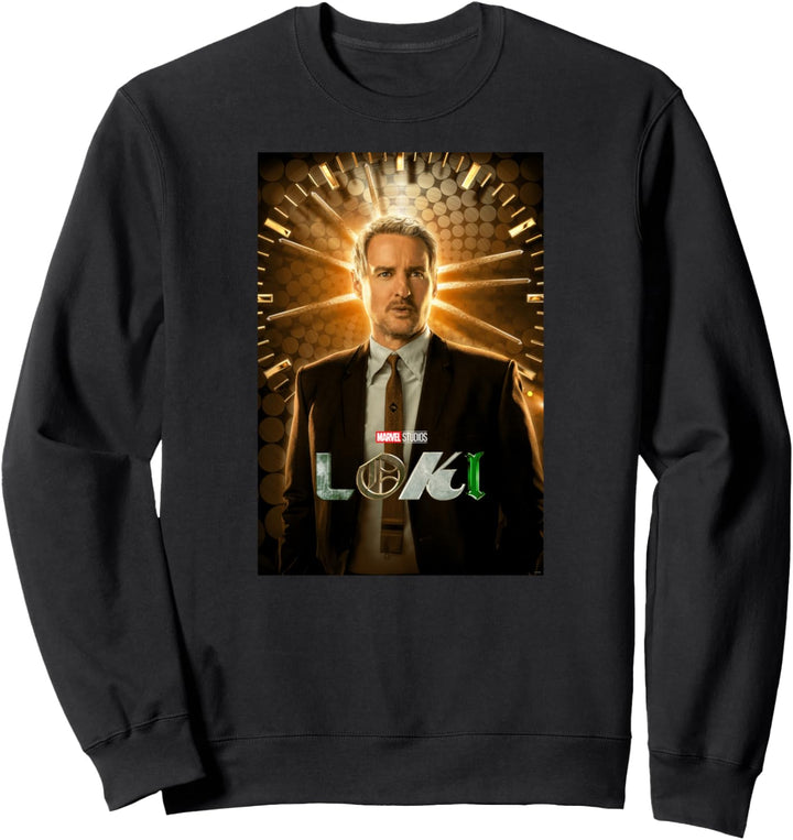 Marvel Loki Agent Mobius Disney+ Series Poster Sweatshirt