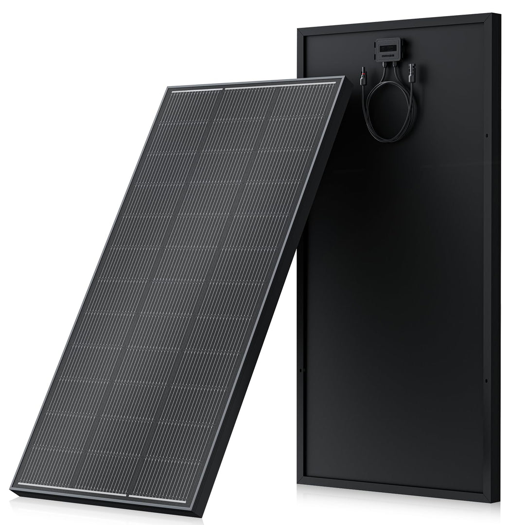 220W Solarpanel Monokristallines, 12V Solarmodul mit Hocheffizientes Aluminiumrahmen, PV Modul für B