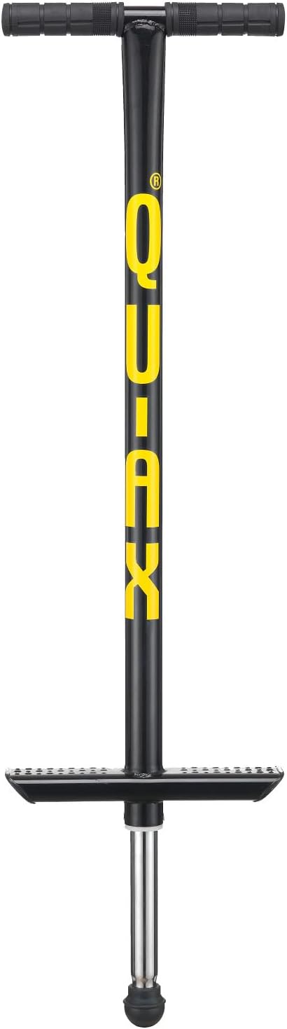 QU-AX® Pogostick schwarz, für 50 bis 80 kg Körpergewicht