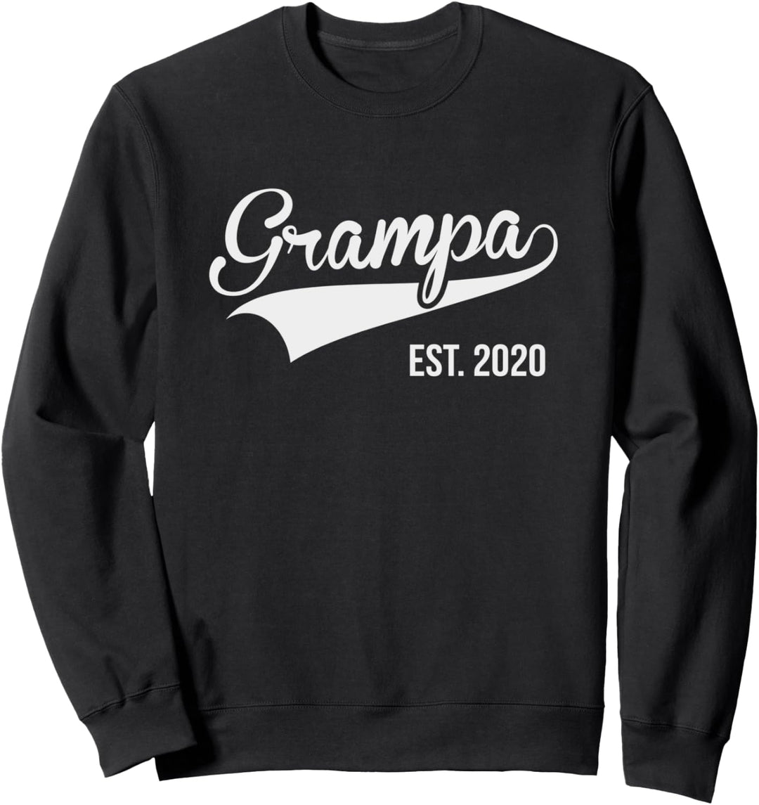 Grampa Est. 2020 Pregnancy Announcement Sweatshirt