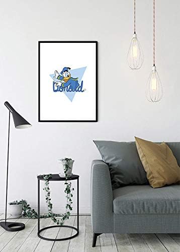 Disney Wandbild von Komar | Donald Duck Triangle | Kinderzimmer, Babyzimmer, Dekoration, Kunstdruck