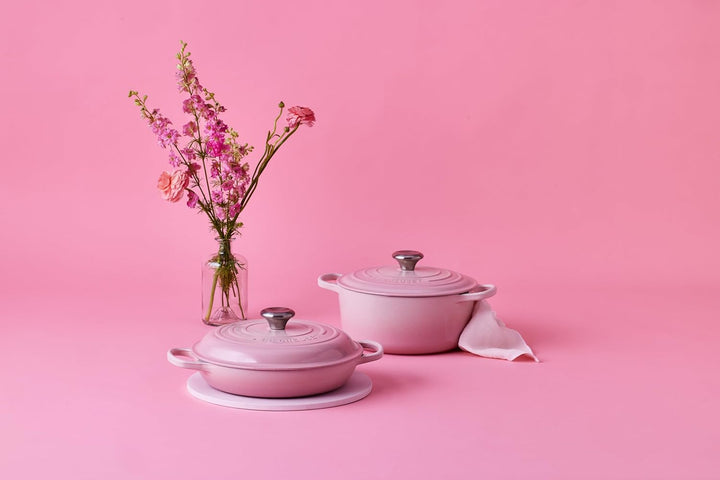 Le Creuset Signature Gusseisen Gourmet-Profitopf, Rund, Ø 30 cm, 3,5 l, Für alle Herdarten inkl. Ind