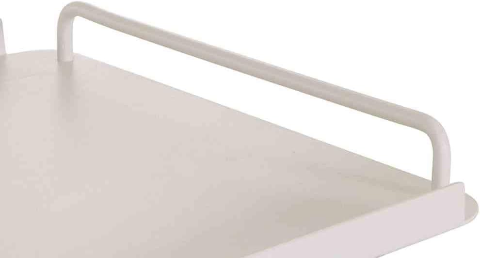 Siena Garden Tablett Bali weiss 50x50cm