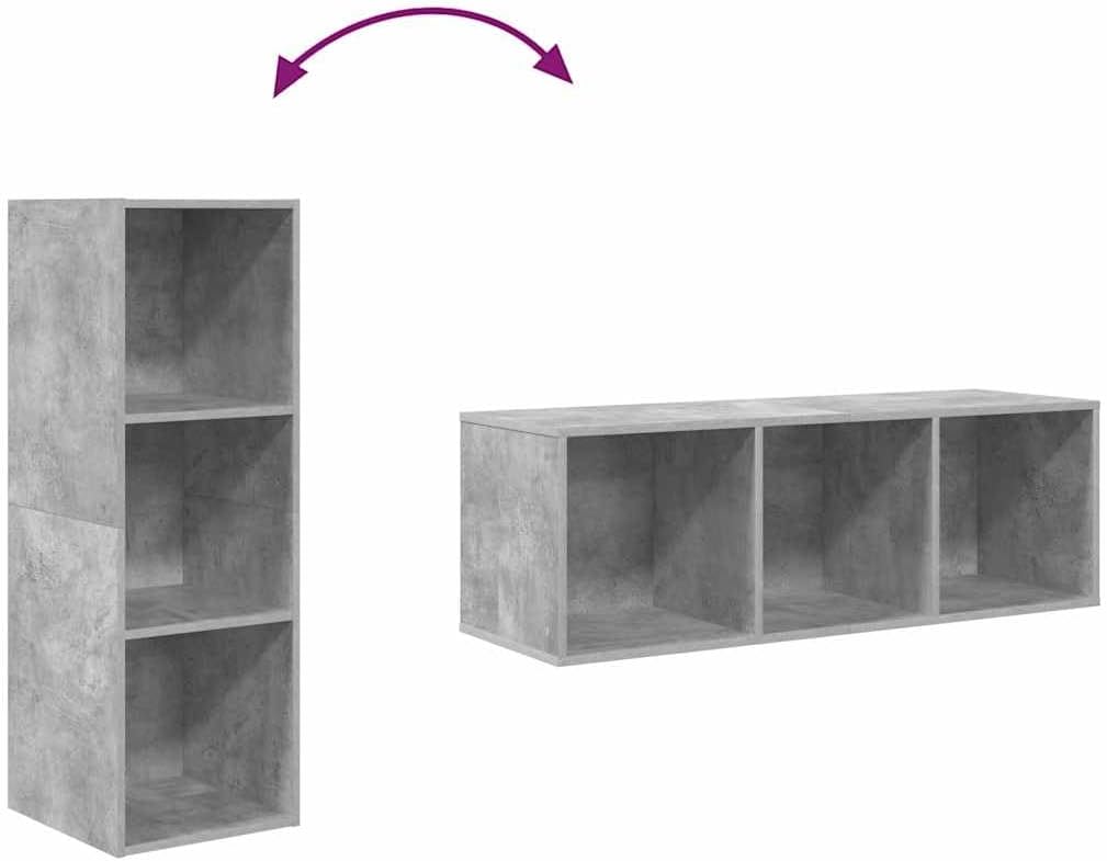 vidaXL TV Wandschrank Hängeschrank TV Möbel Schrank Fernsehtisch Fernsehschrank HiFi-Schrank mit 3 F