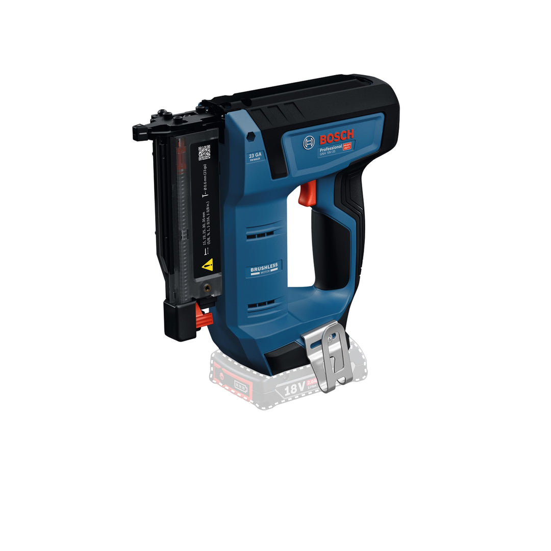 Bosch Professional 18V System Akku-Holznagler GNH 18V-35 (minimaler Rückstoss, bürstenloser Motor, i