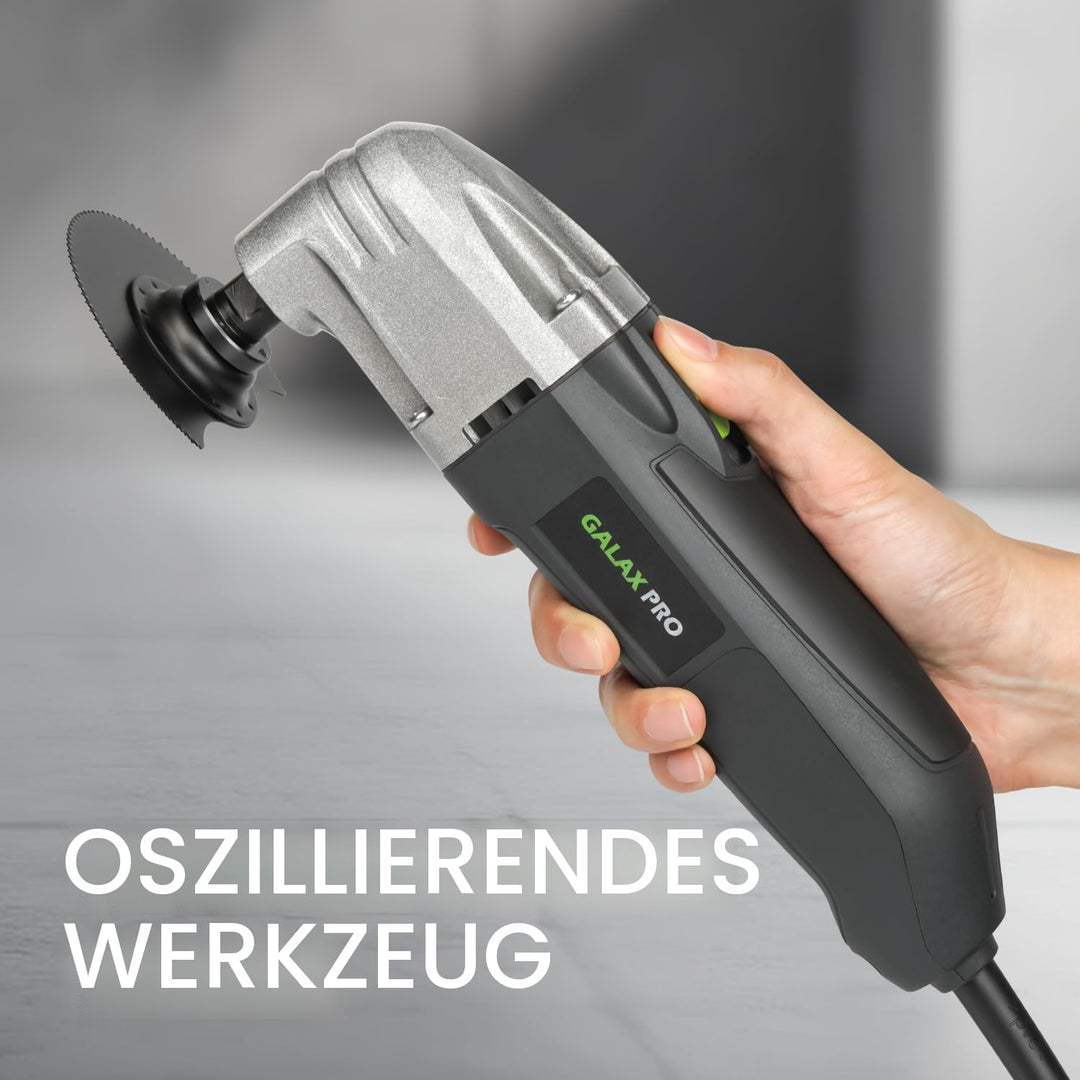 GALAX PRO 180W oszillierendes Multifunktionswerkzeug, 22000 OPM, 3 Grad Oszillationswinkel mit 3 Säg