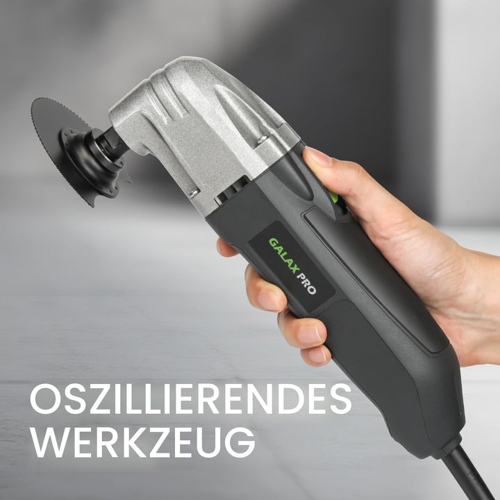 GALAX PRO 180W oszillierendes Multifunktionswerkzeug, 22000 OPM, 3 Grad Oszillationswinkel mit 3 Säg