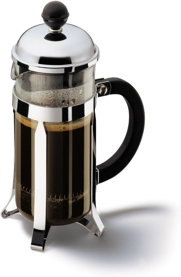 Bodum 1923-16 Chambord Kaffeebereiter, 0,35 L / 12 oz - Glänzendes, Shiny Shiny 0.35 L (12 oz), Shin