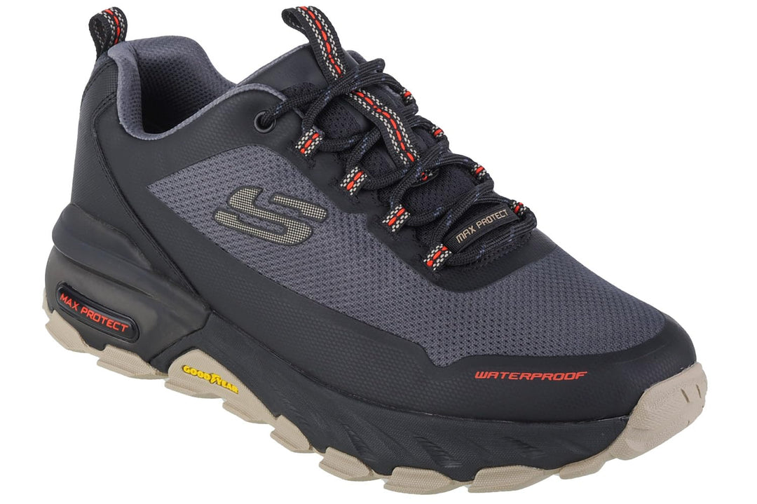 Skechers Unisex Max Protect Fast Track Sneakers, Charcoal