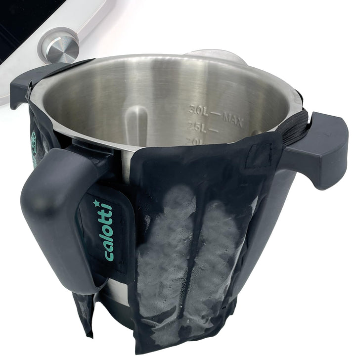 Calotti® Cool Many Black Deine Kühlmanschette für den Monsieur Cuisine Connect und Smart. Einfach um