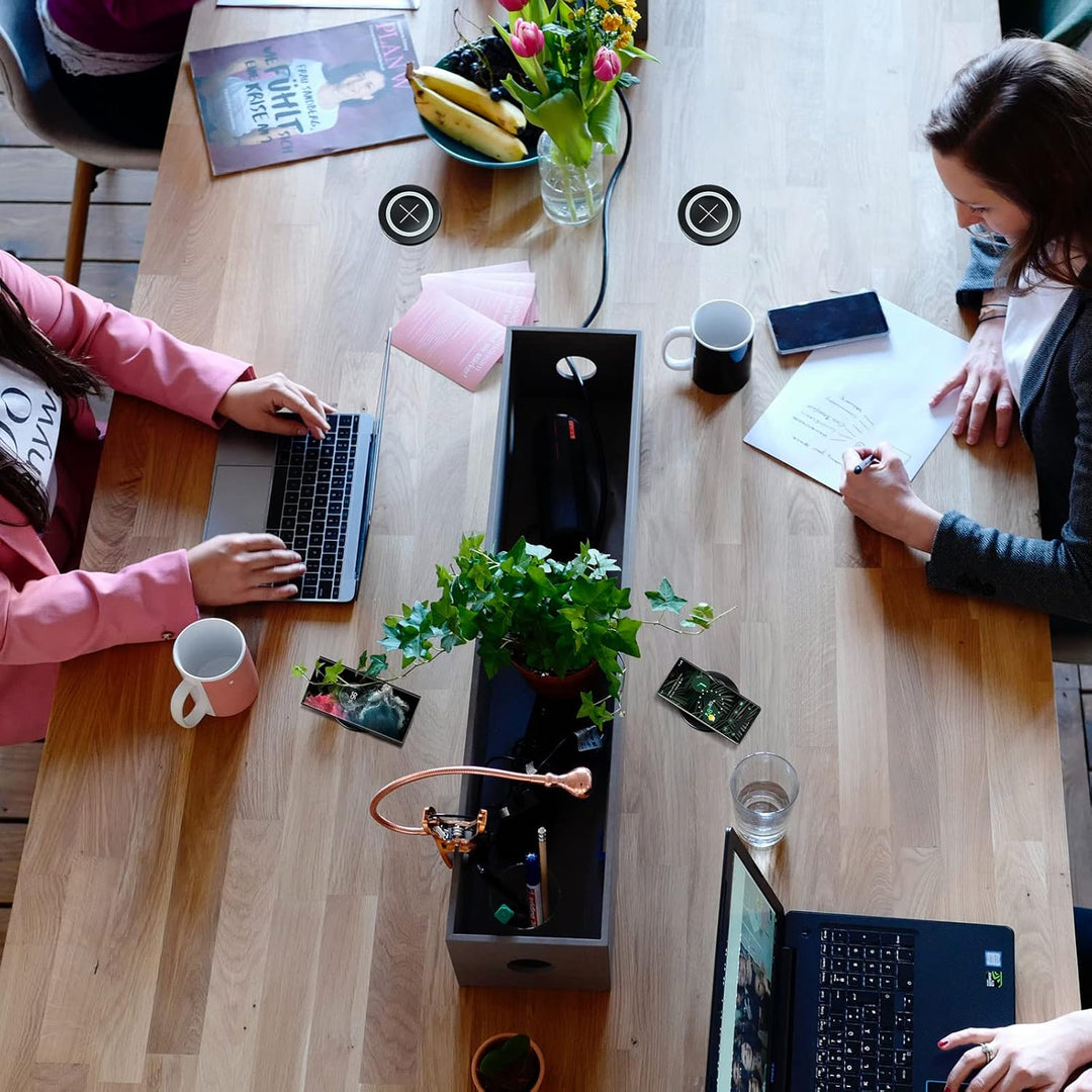 Wireless Charger, JE Make IT Simple Fast Kabelloses Ladegerät Induktive Ladestation Einbau von Furni