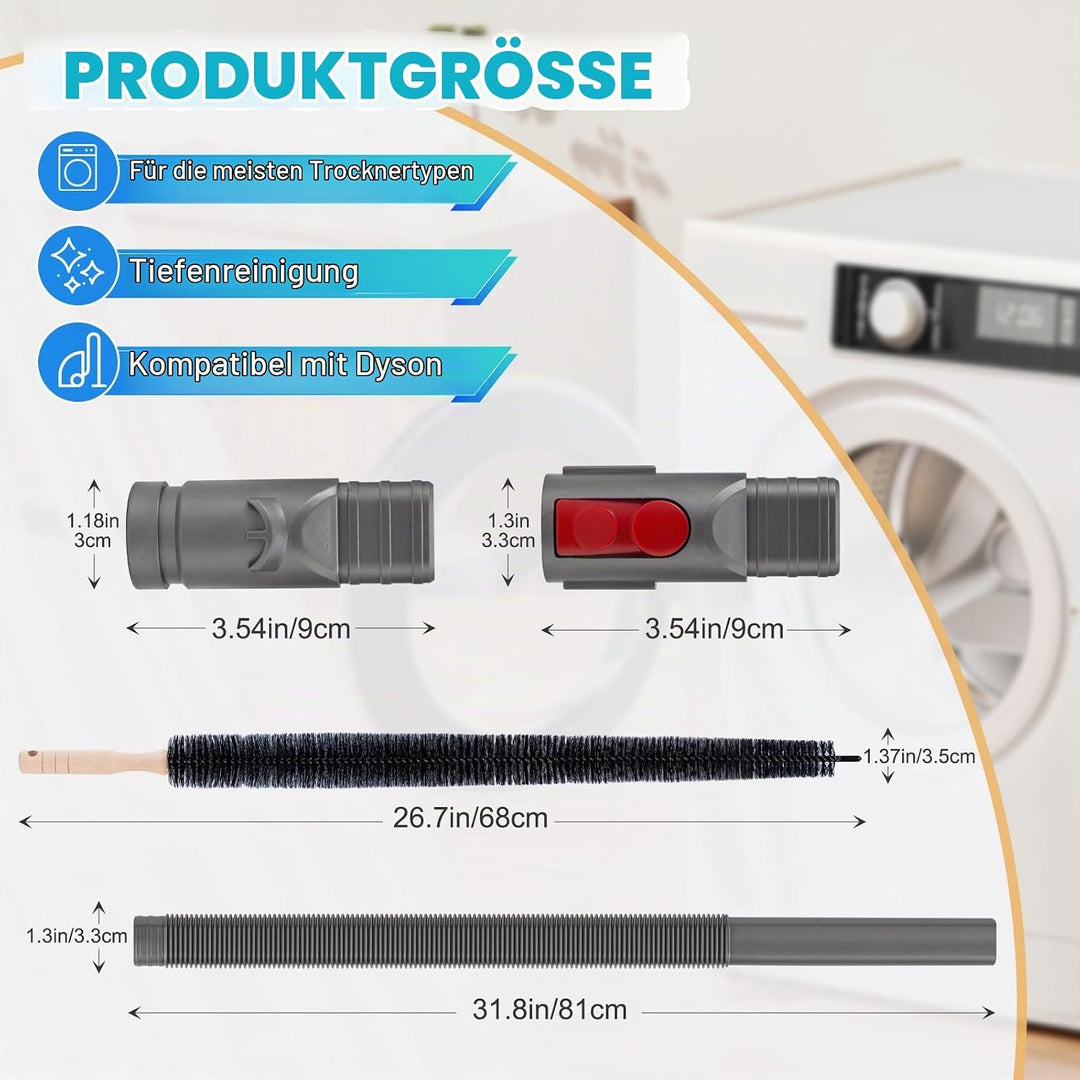 Fugendüse für Dyson V15 V12 V11 V10 V8 V7 V6, Flexible Crevice Düse, Flache Saugdüse, zum Entfernen