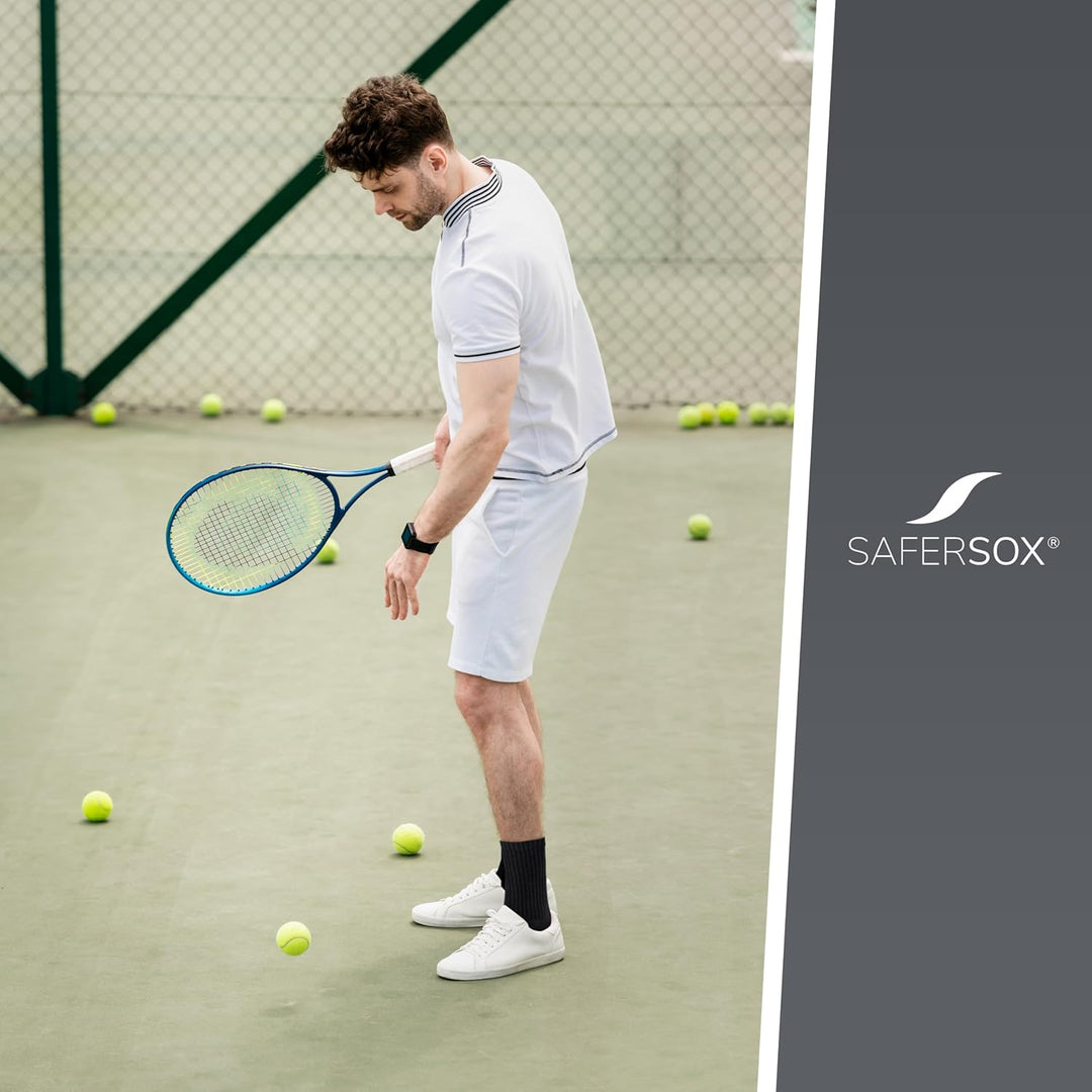 Safersox Mückenschutz Socken für Safari, Tropen, Garten &amp; Outdoor – Damen &amp; Herren 35-38 3er Vorteil