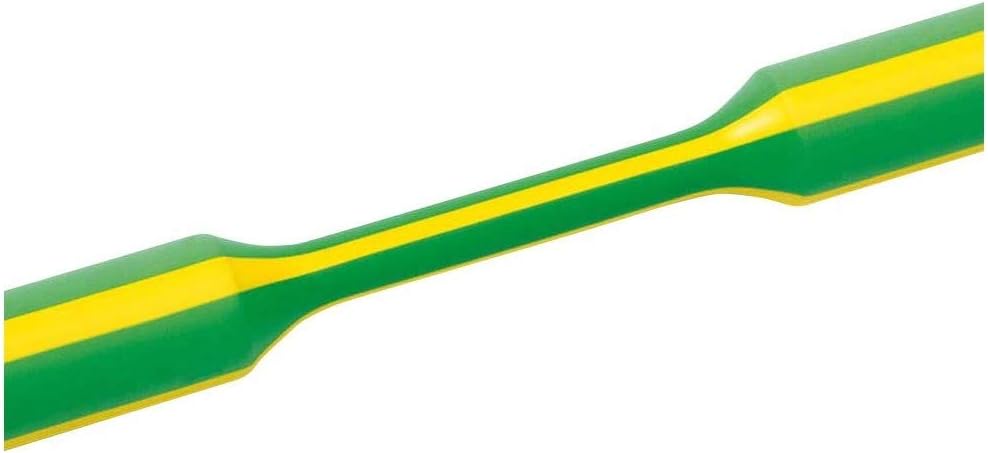 HELLERMANN TYTON 319 – 03807 Rohr termorestringente grün, gelb 6Stück (die) Isolierung der Kabel