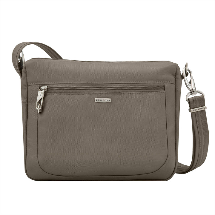 Travelon Damen Klassische Crossbody-Tasche mit Diebstahlschutz, klein Reisetaschen, Einheitsgrösse M