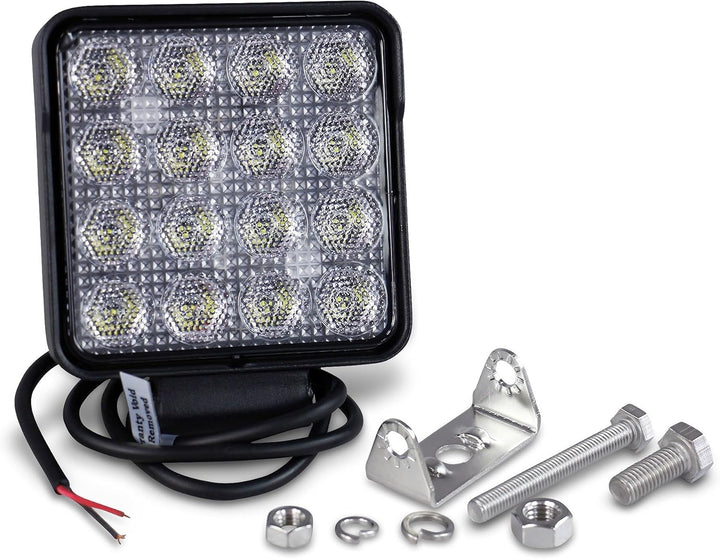 HELLA - LED-Arbeitsscheinwerfer - Valuefit S2500 - 24/12V - 2500lm - Anbau/geschraubt - schwenkbarer