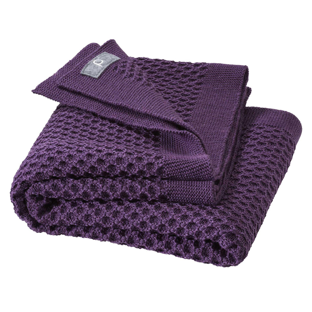 WABEN-STRICKDECKE Baby & Kinder - 100% Bio-Merino - kuschelig weich & warm - 80 x 100 cm - nachhalti