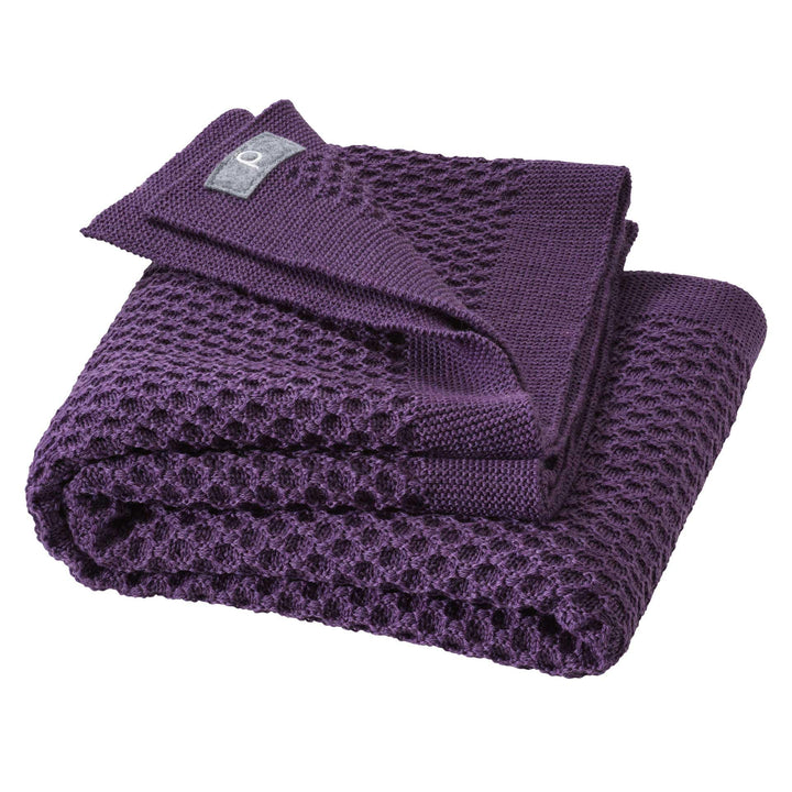 WABEN-STRICKDECKE Baby & Kinder - 100% Bio-Merino - kuschelig weich & warm - 80 x 100 cm - nachhalti
