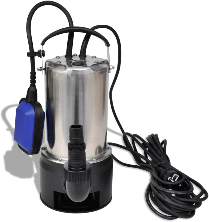 vidaXL Schmutzwasserpumpe 1100W 16500L/h Tauchpumpe Gartenpumpe Teichpumpe