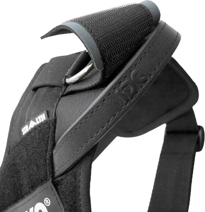 Julius-K9, 16STEALTH-P-1, IDC STEALTH Powergeschirr, Grösse: L/1, schwarz schwarz L / 1, schwarz L /