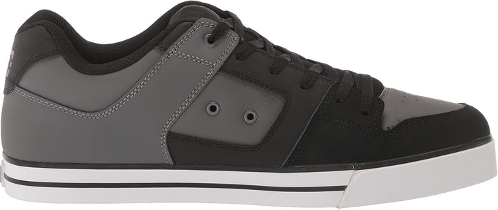 DC Shoes Herren Pure SHOE-D0300660-0WPD-black Skate-Schuh 43 EU Schwarz Grau Grau, 43 EU Schwarz Gra