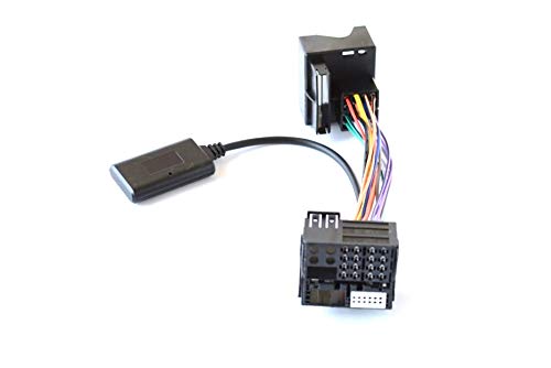 Bluetooth Aux in Adapter Quadlock Musik Stream kompatibel mit BMW E60 E63 E64 E66 E81 E82 E87 E70 E9