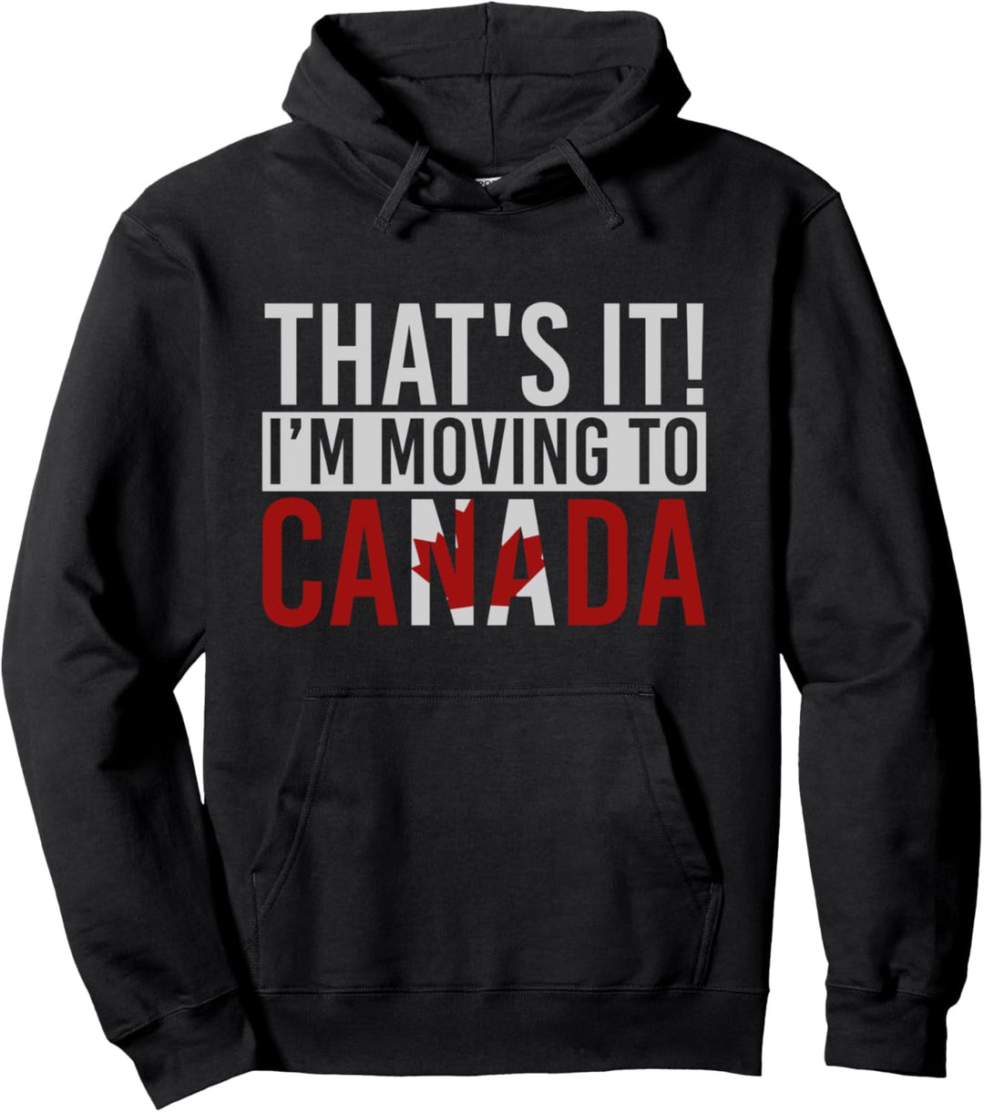 Kanadier Kanadische Flagge Ahornblatt Lustiges Kanada Pullover Hoodie