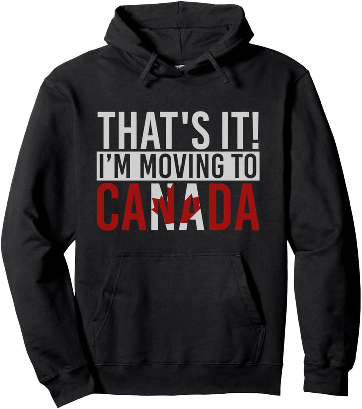 Kanadier Kanadische Flagge Ahornblatt Lustiges Kanada Pullover Hoodie