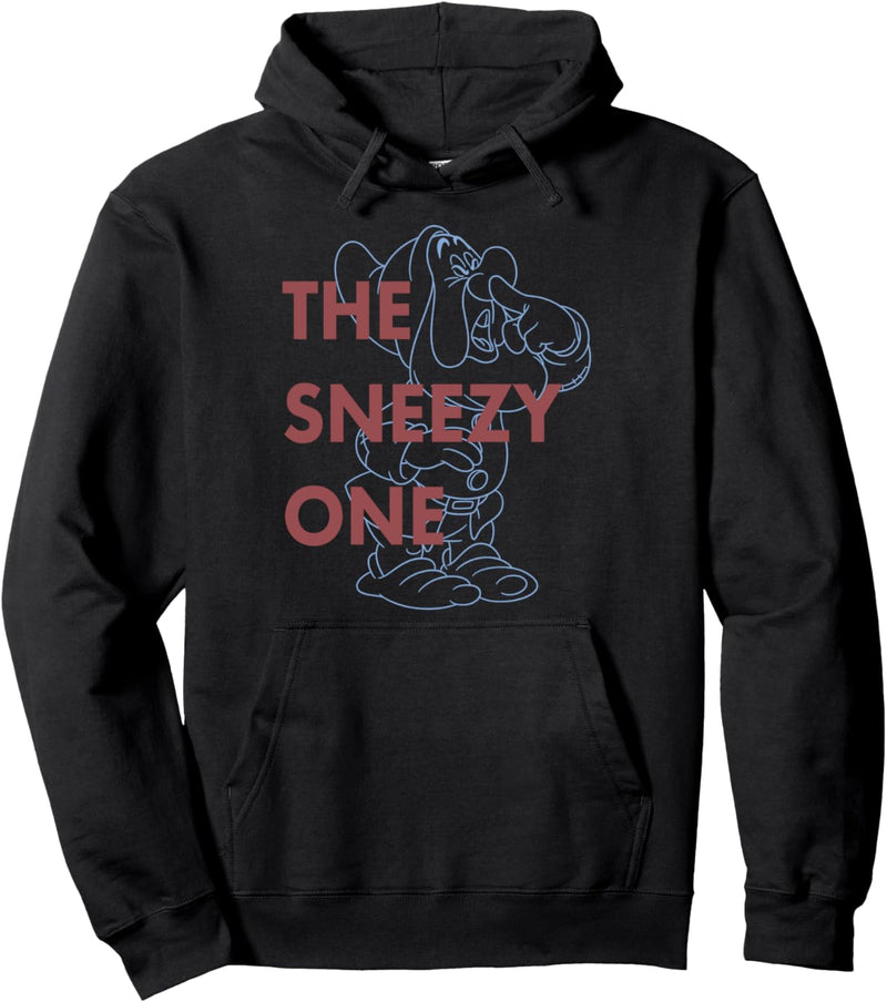 Disney Snow White The Sneezy One Portrait Pullover Hoodie