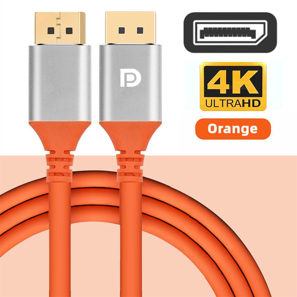 xiwai DP Displayport auf DP 4K Stecker auf Stecker High Flex Ultra Soft Monitorkabel Hyper Super Fle