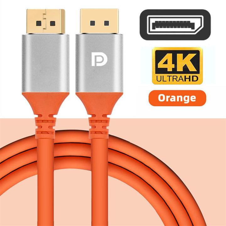xiwai DP Displayport auf DP 4K Stecker auf Stecker High Flex Ultra Soft Monitorkabel Hyper Super Fle
