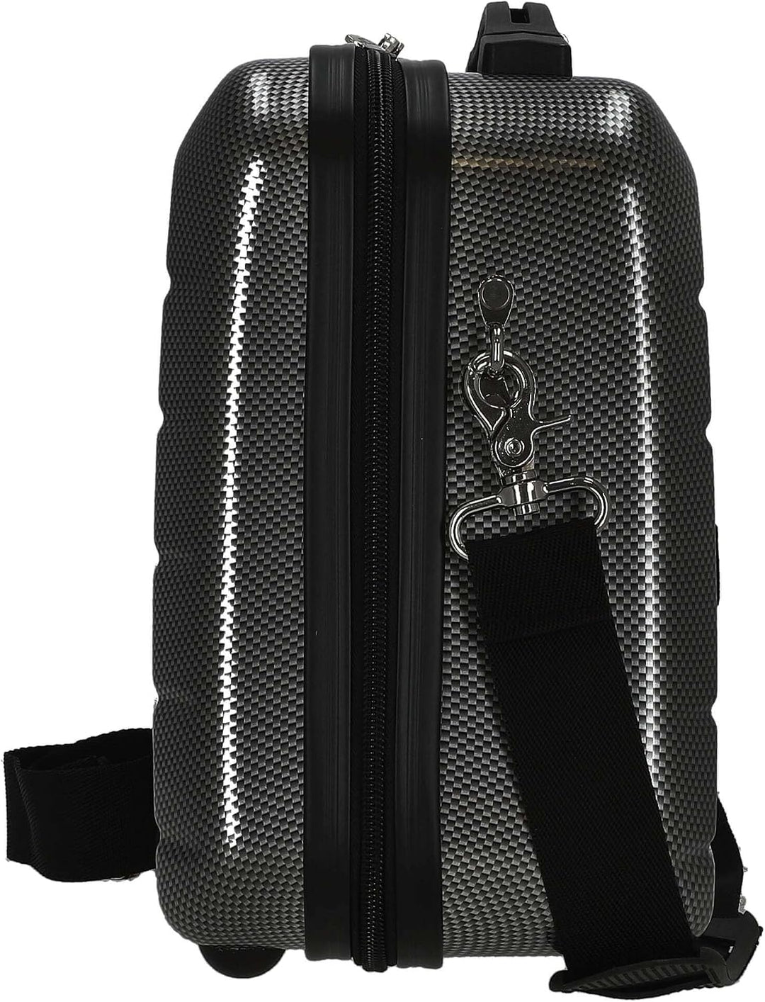 Check in Damen Kosmetikkoffer London 2.0 Reisezubehör- Kosmetiktasche 33 cm Carbon / Schwarz, 33 cm