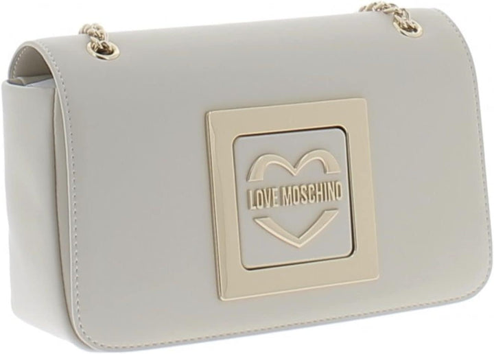 Love Moschino Women's Jc4301pp0gkv0 Shoulder Bag, 24X15X9 Ecru, Ecru