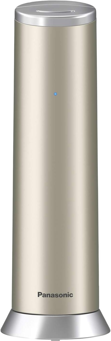 Panasonic KX-TGK220GN Design-Telefon mit Anrufbeantworter (Wecker, Haustelefon (schnurlos), HD-Telef