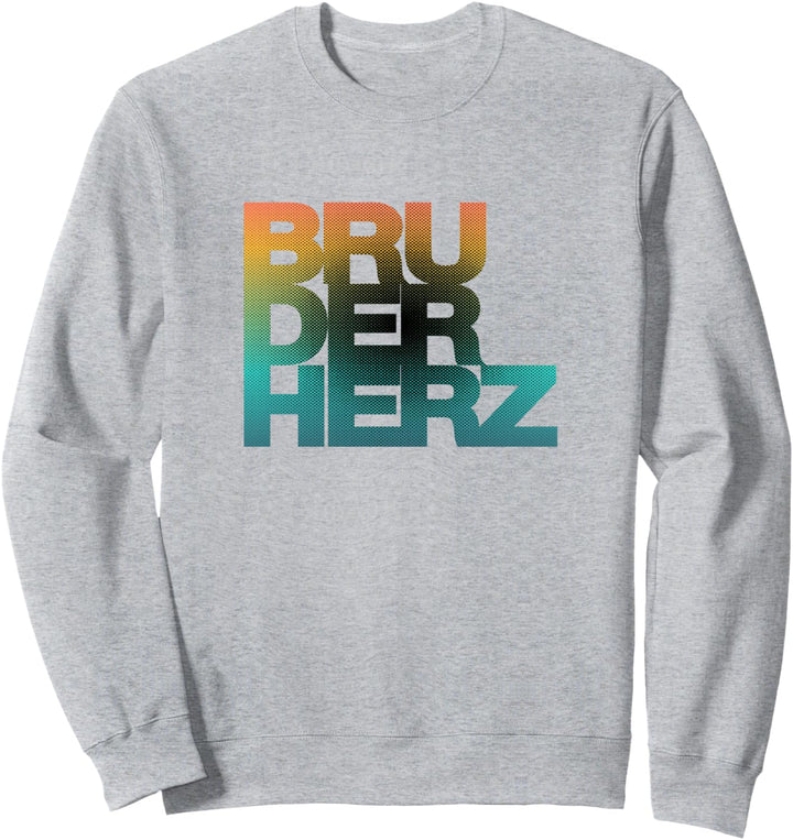 Für den besten Bruder der Welt: BRUDERHERZ Sweatshirt