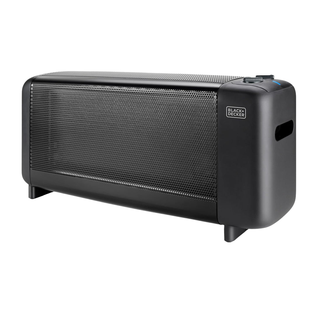 Black+Decker ES9350080B BXMRA1500E Radiator-Heizkörper mit Glimmerisolierung, 1500, Schwarz Heizkörp